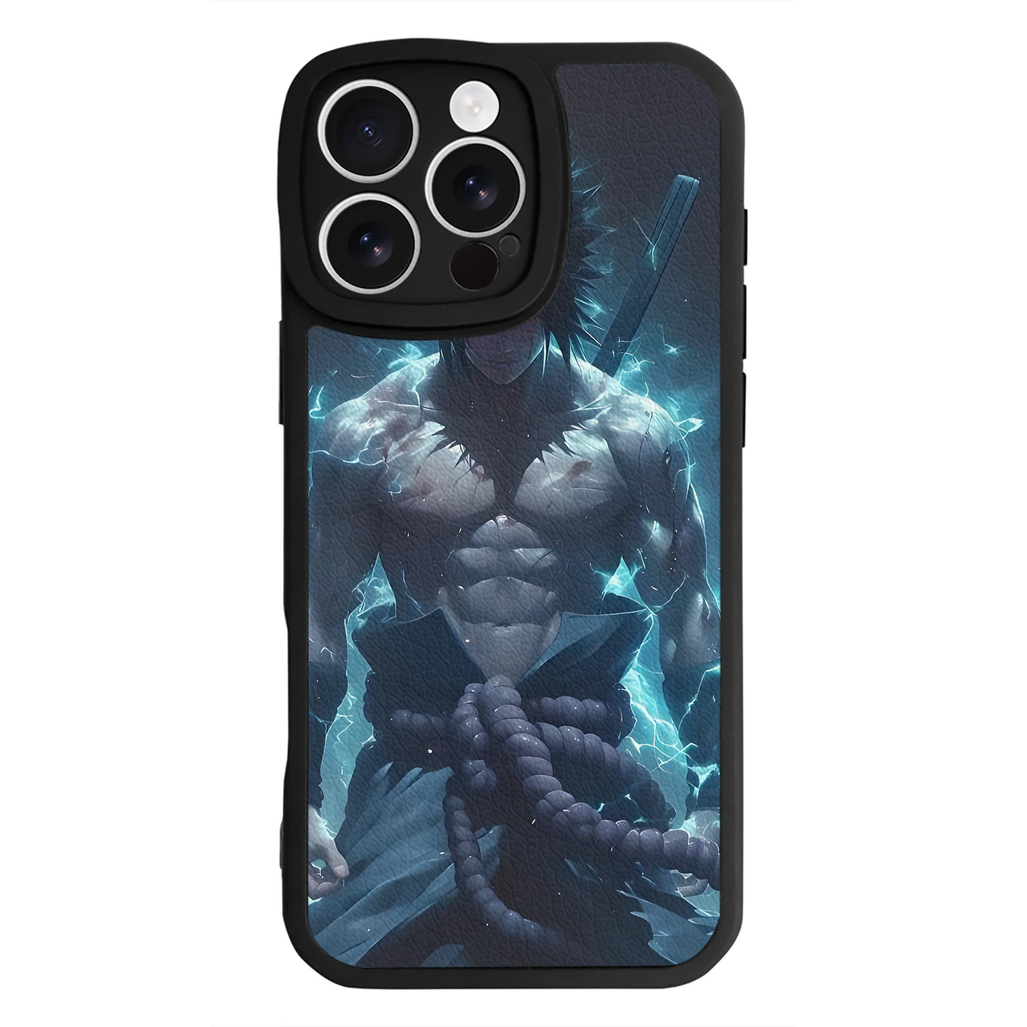 （画像用） NARUTO -ナルト- NARUTO -ナルト- 疾風伝 【iPhone 16シリーズ対応】シリコンスマホケース（レザー調） 材質：シリコン